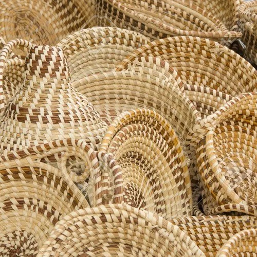 Imagen de Junco, fibra vegetal, canastas